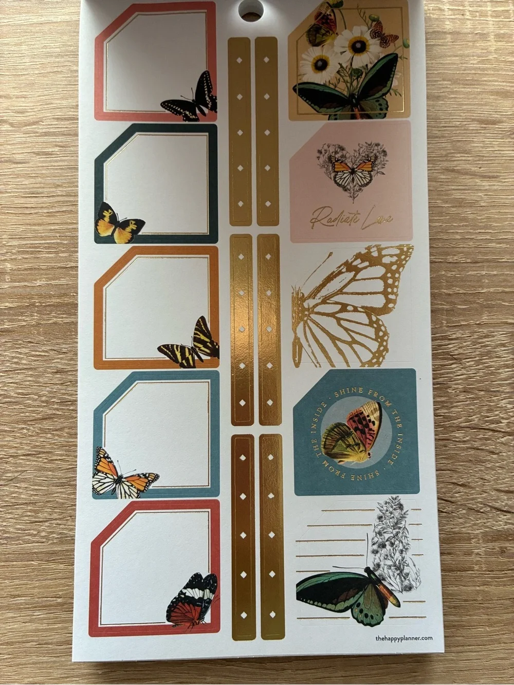 The Happy Planner Papillon Butterfly Sticker Pack 🦋🦋🦋